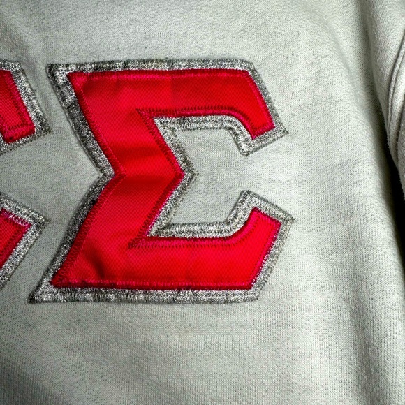 Sigma Sigma Sigma Letter Sweatshirt - Picture 3 of 9